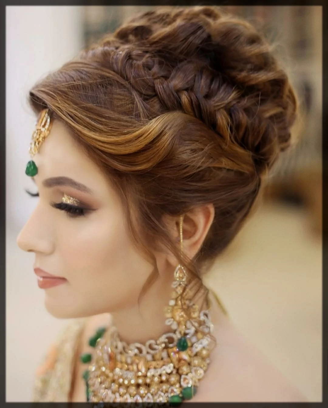 braided-bun-hairstyle-for-brides
