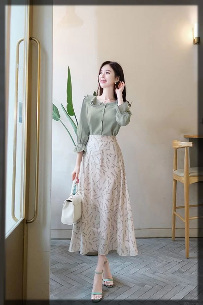 korean skirt designs